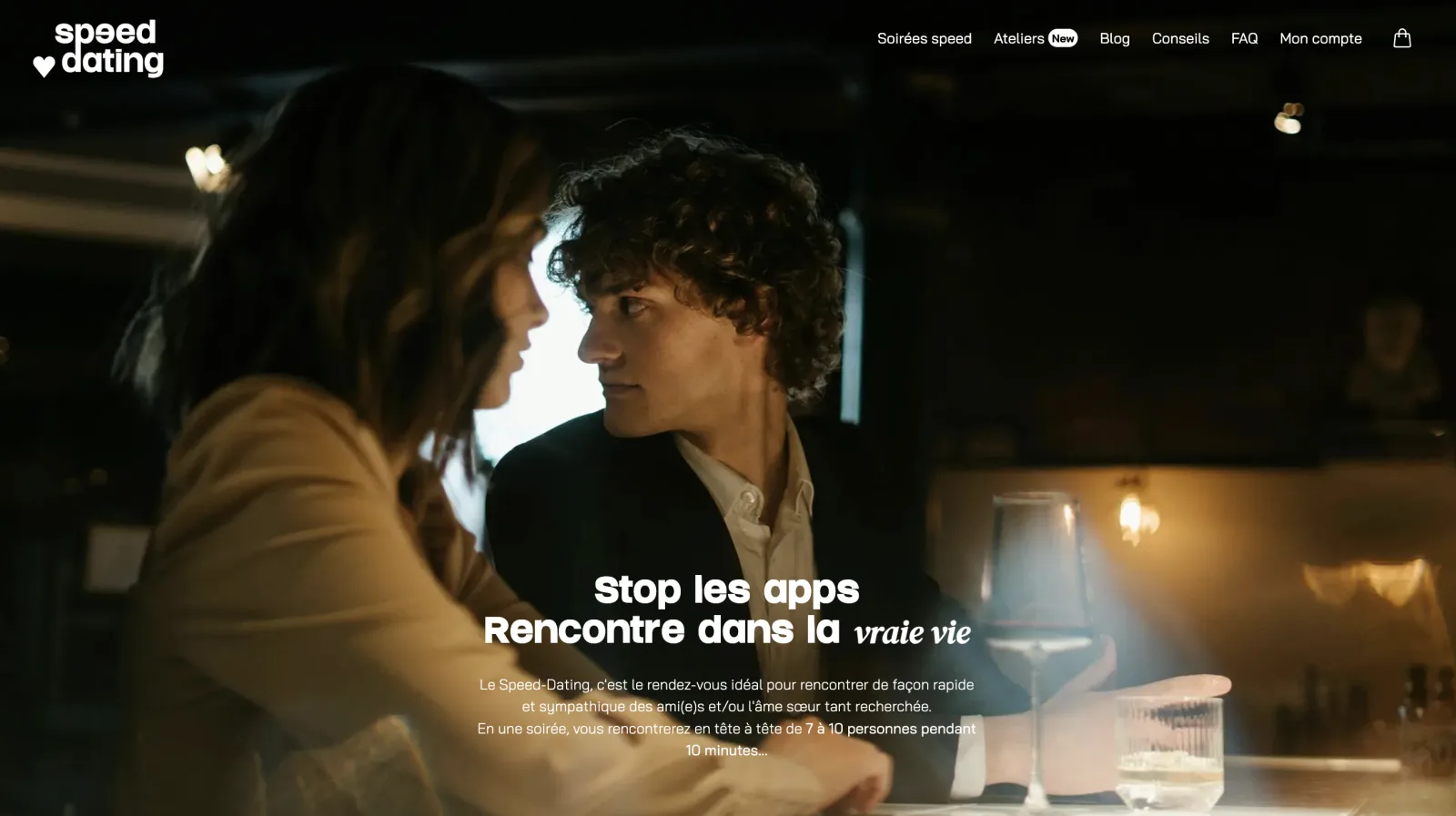 Plateforme Speed Dating France